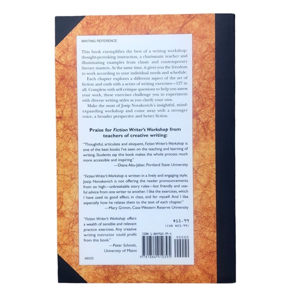 Softcover Book: Fiction Writer’s Workshop by Josip Novakovich - Picture 2 of 4